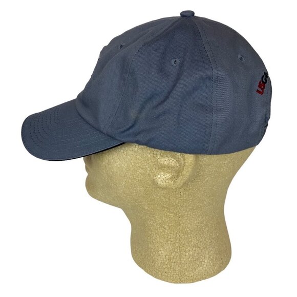 US Open 2010 Pebble Beach USGA Member Golf Hat Cap Blue Canvas Adjustable - Picture 5 of 7